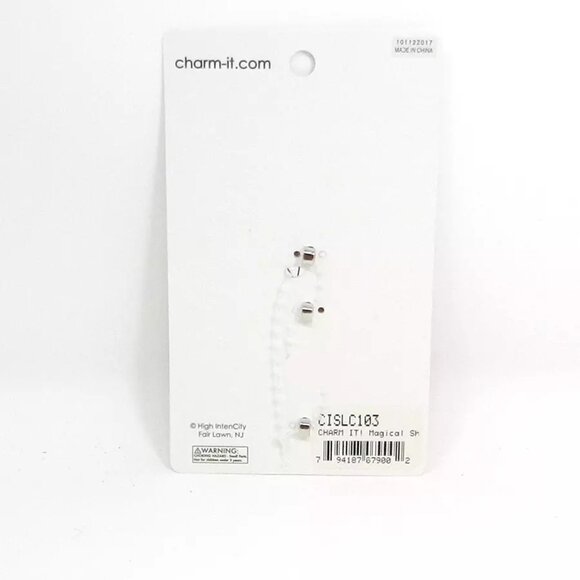 New NWT CHARM IT Shoelace Charm Party Shoelace charms, Nordstrom, Set of Three. - Picture 4 of 4